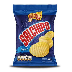 Batata Ondulada 40g - Salcique