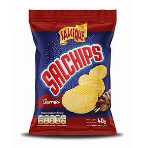 BATATA ONDULADA CHURRASCO 40GR SALC