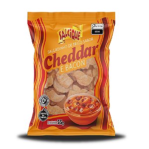 Salgadinho de Trigo Cheddar 55g - Salcique