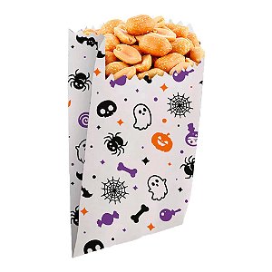 Saco Papel M Halloween Infantil 50un - Regina