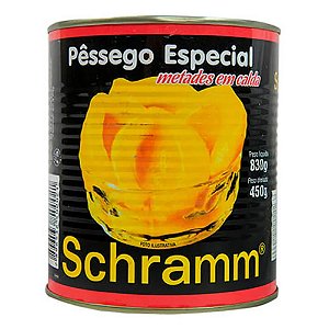 Pêssego em Calda 450g - Schramm