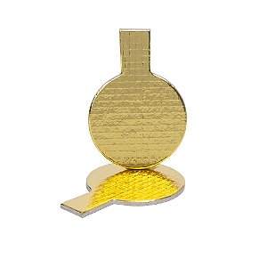 Base Para Doces Redonda Ouro 3,2cm 100un - Stalden