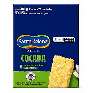 Cocada Zero 20g 24un - Santa Helena