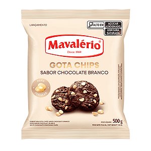 Gota Pingo Chocolate Branco 500g - Mavalério