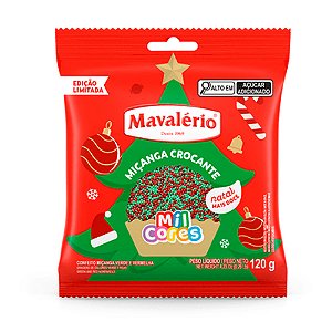 Miçanga Número 0 Natal 120g - Mavalério