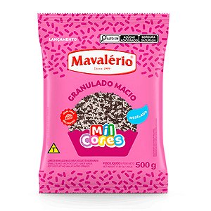Granulado Macio Mesclado Mil Cores 500g - Mavalério