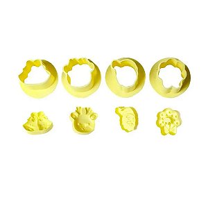 Moldes Para Ejetor Max Natal dos Sonhos 8 Peças - Blue Star