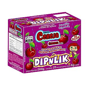 Dipnlik Cereja 8g 25un - Nutricandy