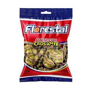 Bala Amendoim 124g - Florestal