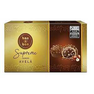 Bon o Bon Supreme Avelã 18g 8un - Arcor