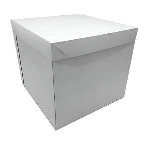 Caixa Bolo Quadrada 21x21x21cm 5un - Packaging