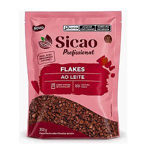Flocos Macios Chocolate ao Leite 300g - Sicao