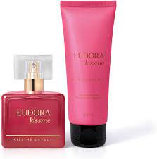 Combo Eudora Kiss Me Lovely: Desodorante Colônia 50ml + Loção Corporal 100ml
