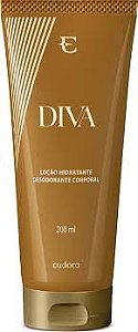 Loção Hidratante Desodorante Colônia Corporal Diva 200ml