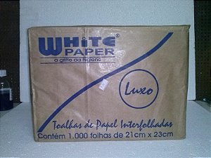 Toalhas de papel Interfolhadas 1.000 folhas