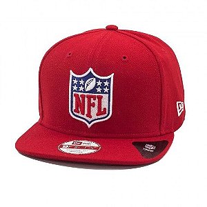 Boné NFL Basic Logo 950 Snapback Vermelho - New Era