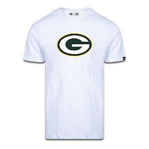 Camiseta New Era Green Bay Packers Basic Logo Branco