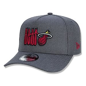 Boné New Era Miami Heat 940 A-Frame NBA Street Life Chumbo