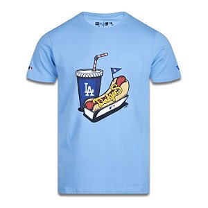 Camiseta New Era Los Angeles Dodgers Have Fun Hotdog