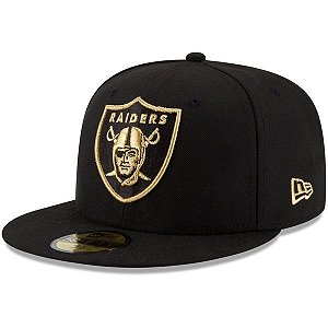 Boné Oakland Raiders 5950 Golden Logo - New Era