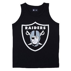 Regata Oakland Raiders Basic Preta - New Era