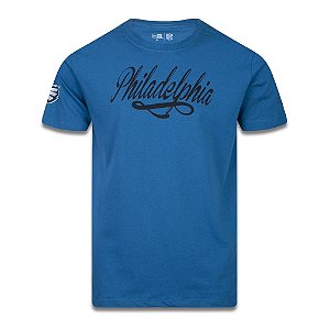 Camiseta New Era Philadelphia Eagles NFL Core Go Team Azul