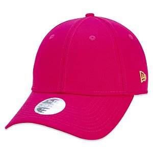 Boné New Era 940 Feminino Core Society Aba Curva Rosa