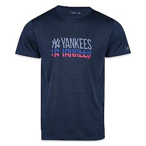 Camiseta New Era New York Yankees Performance Tech Clone