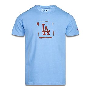 Camiseta New Era Los Angeles Dodgers Street Life Stencil