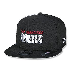 Boné New Era San Francisco 49ers 950 Draft Font Aba Reta