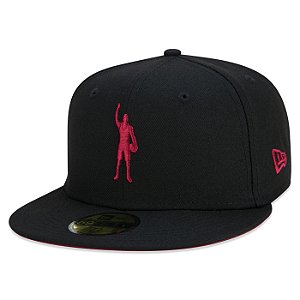 Boné New Era Miami Heat NBA Compound 5950 59Fifty Preto