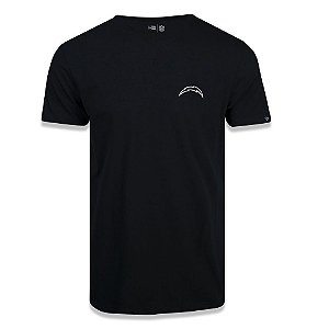 Camiseta New Era Los Angeles Chargers NFL Black Pack Preto