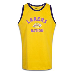 Regata New Era Los Angeles Lakers Have Fun Slogan