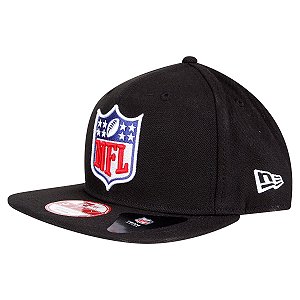 Boné NFL Basic Logo 950 Snapback Preto Color - New Era