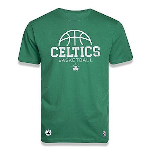 Camiseta NBA Boston Celtics Ball Name Estampada Verde