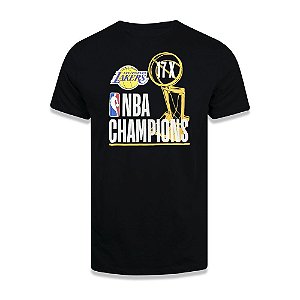 Camiseta NBA Los Angeles Lakers Champions 17X Estampada