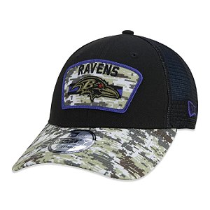 Boné New Era Baltimore Ravens 940 NFL21 Salute to Service