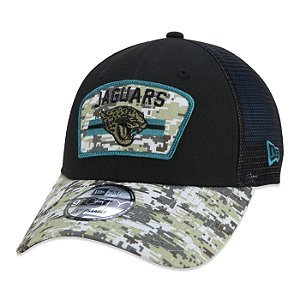 Boné New Era Jacksonville Jaguars 940 NFL21 Salute Service