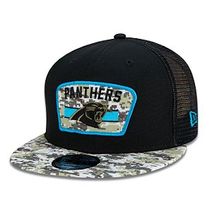 Boné New Era Carolina Panthers 950 NFL 21 Salute Service