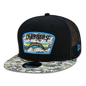 Boné New Era Los Angeles Chargers 950 NFL 21 Salute Service