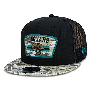 Boné New Era Jacksonville Jaguars 950 NFL 21 Salute Service