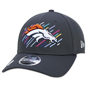 Boné New Era Denver Broncos 940 Crucial Outubro Rosa