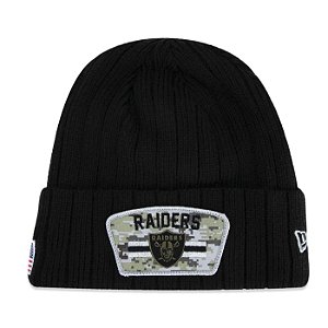 Gorro New Era Las Vegas Raiders NFL21 Salute to Service