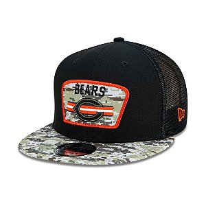 Boné New Era Chicago Bears 950 NFL 21 Salute Service