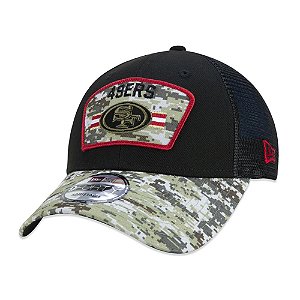 Boné New Era San Francisco 49ers 940 NFL21 Salute to Service