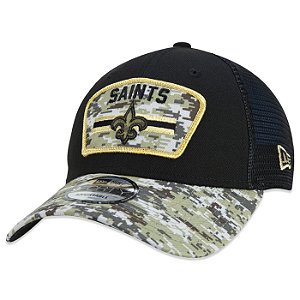 Boné New Era New Orleans Saints 940 NFL21 Salute to Service