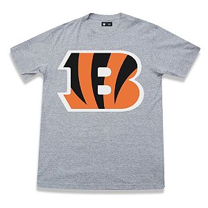 Camiseta Cincinnati Bengals NFL Basic Cinza- New Era