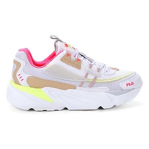 Tenis Feminino Fila Invictus Branco Bege