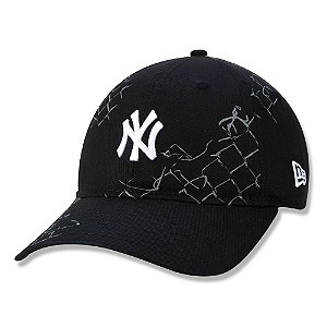 Boné New Era New York Yankees 940 Fence Black