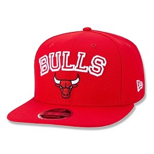 Boné New Era Chicago Bulls 950 NBA Core College Vermelho